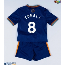 Otroški Nogometni dresi Newcastle United Sandro Tonali #8 Tretji 2025-26 Kratek Rokav (+ Kratke hlače)